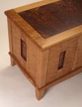 Low Cabinet Of Figured Cherry, Camphor Burl And Wenge 2 small