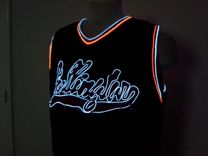 Light Up El-Wire Jersey 1 small