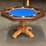 Hardwood Poker Table // Game Table //Man Cave Centerpiece! 4 small