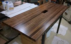 Walnut Butcher Block Table Top 6 small