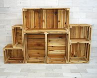 Reclaimed Cedar Milk Crates 1 small