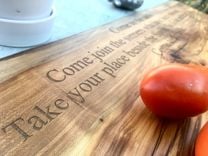 Personalized Engraved, Branded, Carved, Inlayed Or Wood Burned Image Or Text 2 small