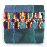 Small Handmade Felt Wall Pieces 3 small