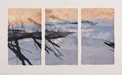 Handmade Felt Landscape Pieces 1 small