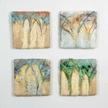 Handmade Felt Landscape Pieces 4 small