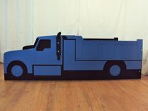 Dump Truck Twin Kids Bed Frame - Handcrafted - Truck Themed Children's Bedroom Furniture 6 small