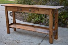 Rustic Sofa Table 2 small