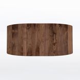 Midcentury Modern Coffee Table Handmade From Solid Walnut Wood W/ Rectangular Top - Bela Coffee Tbl 5 small