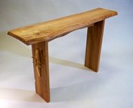 Contemporary Rustic Entry Table 1 small