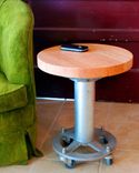 Vintage Industrial Furniture - Metal & Wood Tables 3 small