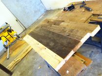 Recoverd Barn Wood Dining Table 7 small