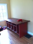 Reclaimed Walnut Desk. 2 small