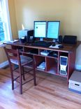 Reclaimed Walnut Desk. 3 small