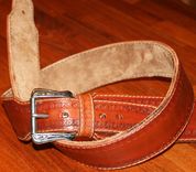 Custom Tooled Guitar Strap 1 small