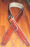 Custom Tooled Guitar Strap 3 small