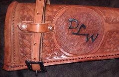 Custom Rifle Scabbard For 16 To 20" Carbines 2 small