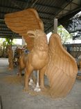 Bronze School Macot Bronze Sculpture Missouri Western University 2 small