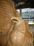 Bronze School Macot Bronze Sculpture Missouri Western University 3 small