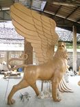 Bronze School Macot Bronze Sculpture Missouri Western University 4 small