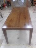 Black Walnut Book Matched Parson's Table Desk 1 small