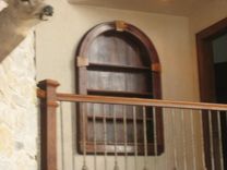 Black Walnut Display Cabinet Arts And Crafts Style 2 small