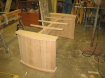 Quarter Sawn White Oak Small Conference Table 4 small