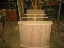 Quarter Sawn White Oak Small Conference Table 6 small