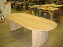 Quarter Sawn White Oak Small Conference Table 1 small