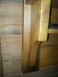 Quarter Sawn White Oak Wall Mirror. 3 small