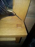 Quarter Sawn White Oak Wall Mirror. 2 small