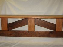 Black Walnut And Red Oak Dining Benches 2 small