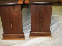 Black Walnut And Red Oak Dining Benches 4 small