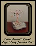 Mother Gift,Grandmother Gift Birthstone Tree,Family Tree,Family Tree,Tree Sculpture,Tree Of Life 1 small