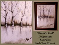 Birch Tree Art,Nature Lovers Gift,Birch Trees,Tree Art,Nature Art,Rustic Decor,Cabin Decor,Lodge 6 small