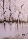 Birch Tree Art,Nature Lovers Gift,Birch Trees,Tree Art,Nature Art,Rustic Decor,Cabin Decor,Lodge 4 small