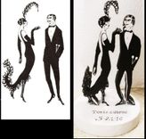 Biker Wedding, Motercycle Decor, Biker Jewelry, Biker Bride,Biker Cake Toppers 6 small
