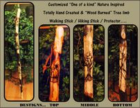 Child, Kids, Hiking Stick, Walking Stick, Personalized 3 small