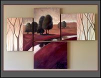 Angel Wings, Art,Wall Art, Wood Anniversary Gifts, Wall Mural,Oil Paintings,Large Custom Paintings 2 small