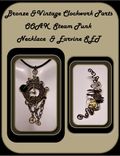 Steampunk,Steampunk Jewelry, Steampunk Necklace,Steam Punk Earrings, Steam Punk Jewelry 2 small