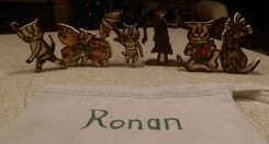 Edward Gorey Figures,Edward Gorey Lovers,Edward Gorey Collectibles, Edward Gorey Art,Edward Gorey 3 small