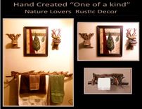 Rustic Decor,Tree Decor,Towel Holder,,Bathroom Accessories,Cabin Decor,Lodge Decor 1 small