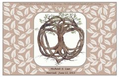 Roses And Hearts, Wedding Guest Book Alternative, Wedding Guest Book, Wedding Memorabilia 3 small