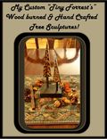 Cabin Decor,Tiny Forrests, Tree Sculptures, Tree Art, Nature Art, Trees 2 small