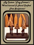Cabin Decor,Tiny Forrests, Tree Sculptures, Tree Art, Nature Art, Trees 5 small