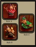 Mushroom, Fairy Baby, Fairies, Fairy Babies, Garden Accessories 5 small