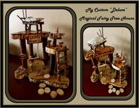 Fiary Tree House, Fairy House, Child Fantasy, Fairy Kits 2 small