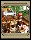 Fiary Tree House, Fairy House, Child Fantasy, Fairy Kits 3 small
