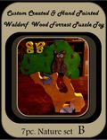 Waldorf Toys, Wooden Forrest,Animal Forrest, Learnging Toys, Educational Toys 2 small