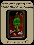 Waldorf Toys, Wooden Forrest,Animal Forrest, Learnging Toys, Educational Toys 4 small