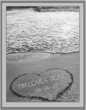 Anniversary Gift,Beach Art,Newlywed Gift, Couples Gift, Boyfriend Gift,Wedding Gift Ideas 1 small